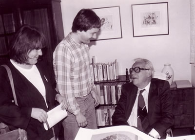 Zu Besuch bei Erwin Ringel 1986