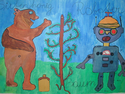 Siebenhonig, Wandernder Baum und Roboter