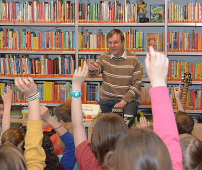 Lesung und Gespräch in der Stadtbibliothek Graz Ost (2015)