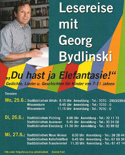 Einladung zur Lesereise (2012)