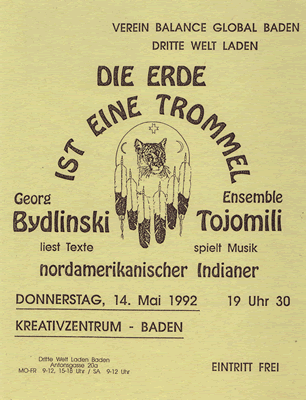 Einladung zur Lesung von Texten nordamerikanischer Indianer