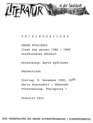 Einladung "Zwischenbilanz"