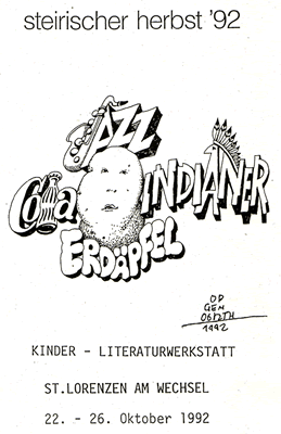 Einladung zur Kinder-Literaturwerkstatt 1992